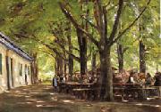 Max Liebermann Country Tavern at Brunnenburg USA oil painting artist
